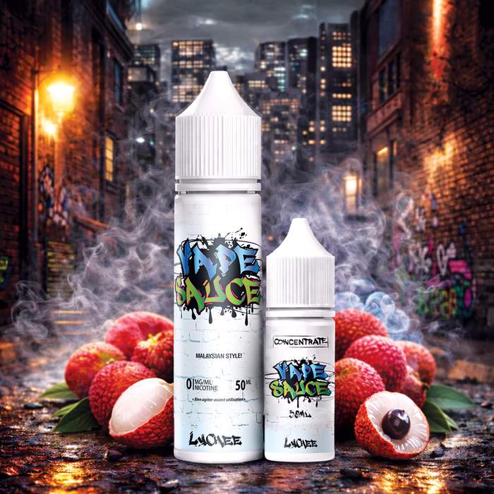 Vape Sauce Lychee — E-liquide litchi Malaysian Style 50ml
